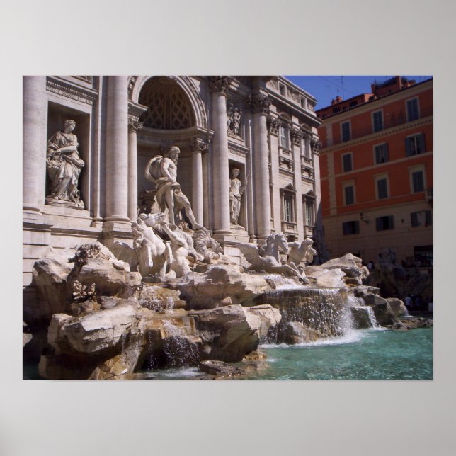 Trevi Fountain Poster (Front)
