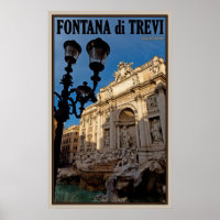 Trevi Fountain Poster