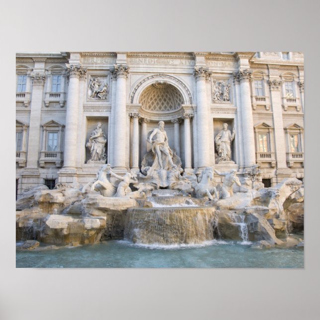 Trevi Fountain Poster (Front)