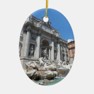 Trevi Fountain- Rome Ceramic Ornament