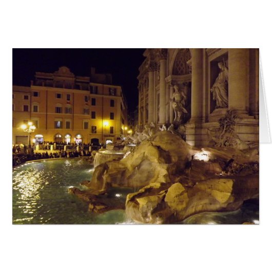 Trevi Fountain, Rome, Italy Cards (Front Horizontal)