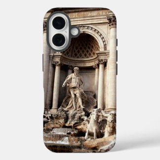 Trevi Fountain Rome Italy Travel iPhone 16 Case