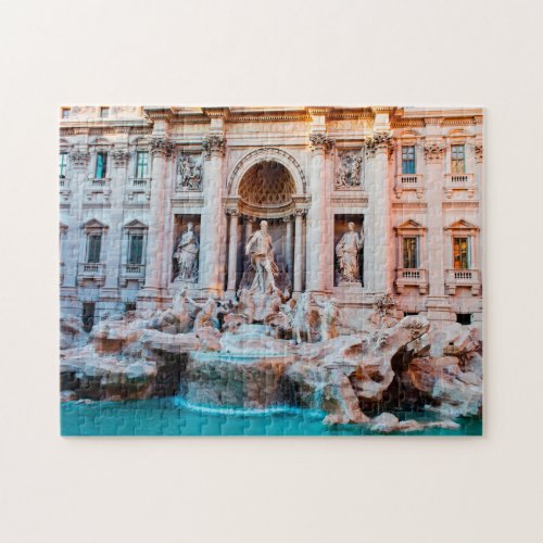 Trevi Fountain Rome Jigsaw Puzzle