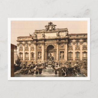 Trevi Fountain, Rome, Lazio, Italy Postcard