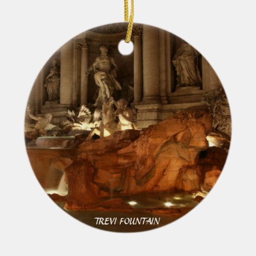 Trevi Fountain Rome Ornament
