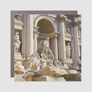 Trevi Fountain Rome Photography Car Magnet