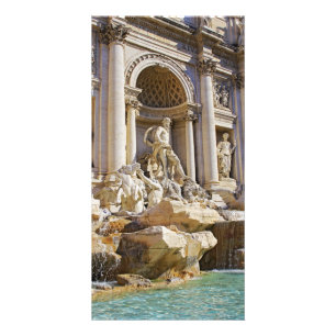 Trevi Fountain Rome Photography Card