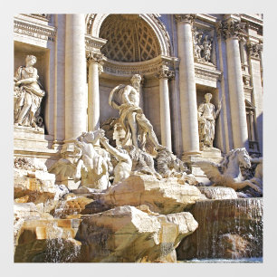 Trevi Fountain Rome Photography Floor Decals