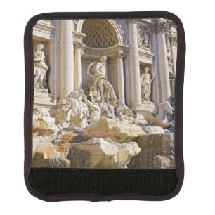 Trevi Fountain Rome Photography Luggage Handle Wrap