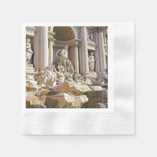 Trevi Fountain Rome Photography Napkins