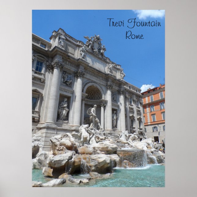 Trevi Fountain- Rome Poster (Front)