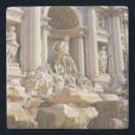 Trevi fountain stone coaster<br><div class="desc">https://www.zazzle.com/store/dinatemraz?rf=238516397992719979</div>