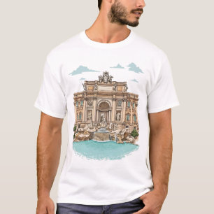 TREVI FOUNTAIN T-Shirt