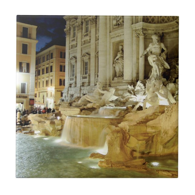 Trevi Fountain tile (Front)