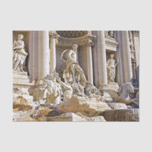 Trevi fountain tissue paper
