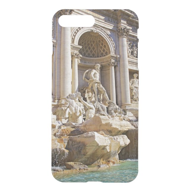 Trevi fountain uncommon iPhone case (Back)