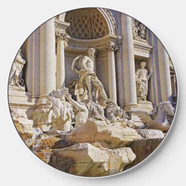 Trevi fountain wireless charger  (Front)