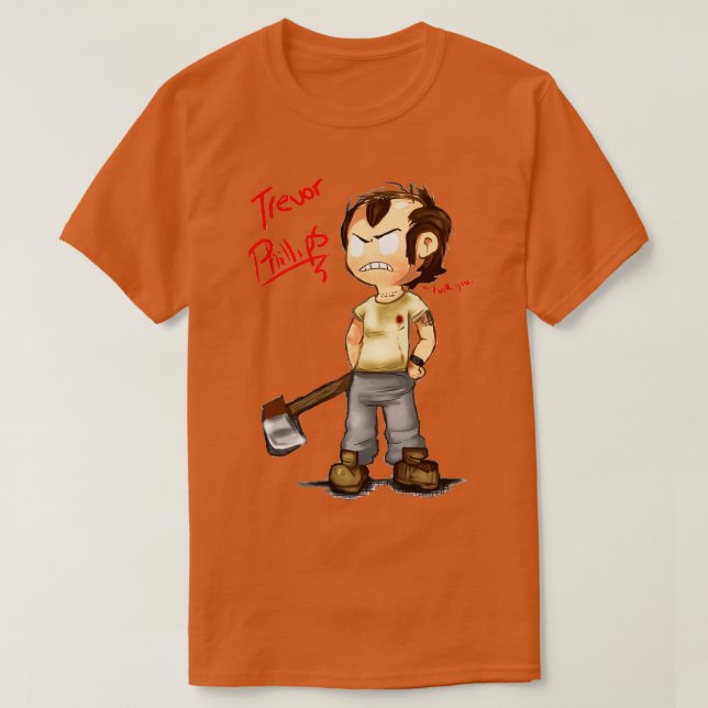 Trevor Ax Classic TShirt (Design Front)