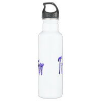 Back to Life Logo-Print Stainless Steel Water Bottle, 710ml