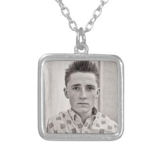 Trevor photo necklace