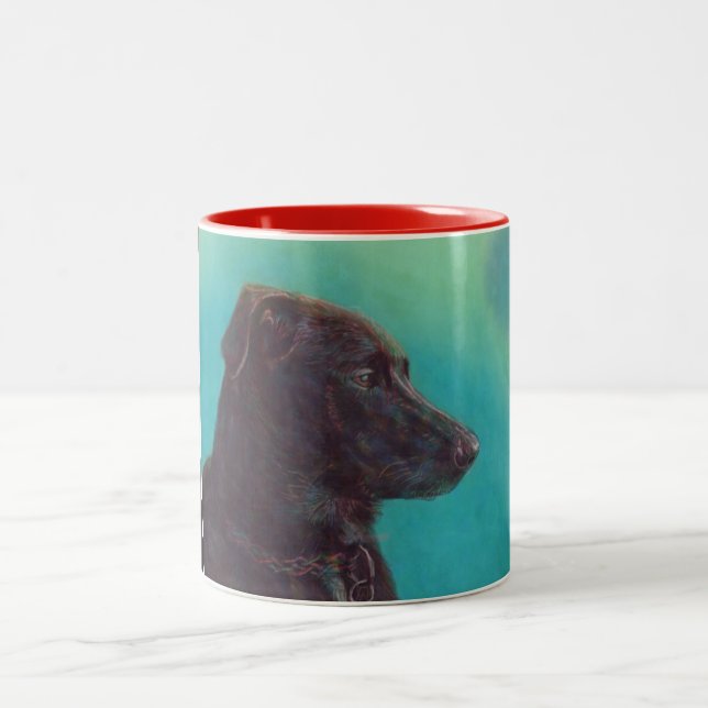 Trevor "Regal Gentleman" Two-Tone Coffee Mug (Center)