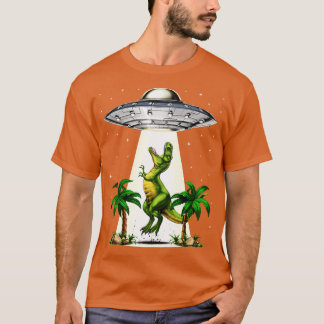 TRex Dinosaur Abduction T-Shirt