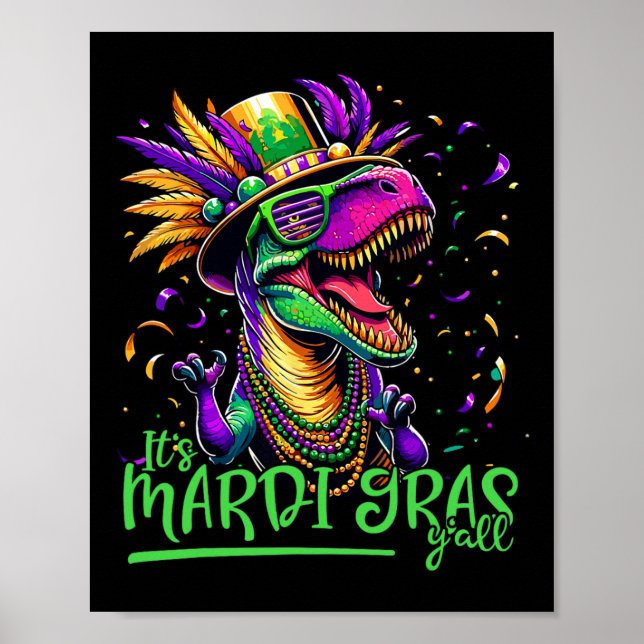 Trex Dinosaur Parade Outfit Shenanigans Costume Ma Poster (Front)