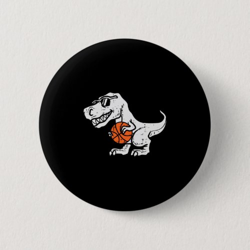 Trex Dinosaur Sketll Cute Sport Toddler Player Kid Button
