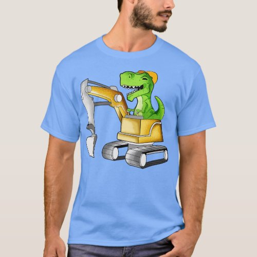 TREX drives excavator excavator driver T_Shirt