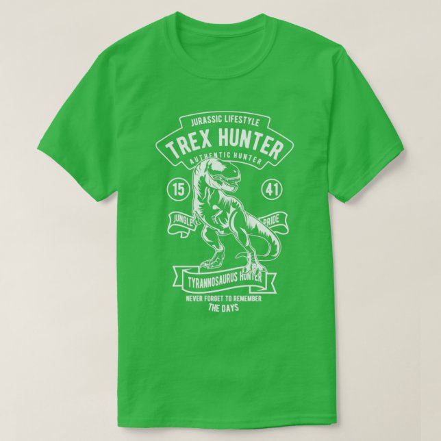TRex Hunter T-Shirt (Design Front)