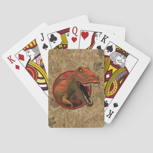 TRex Poker Cards (Back)