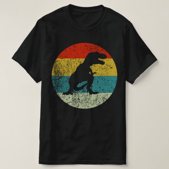 trex retro vintage  silhouette 70s T-Shirt (Design Front)