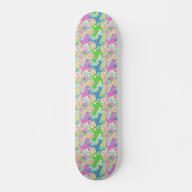 TRexed Skateboard Deck (Front)