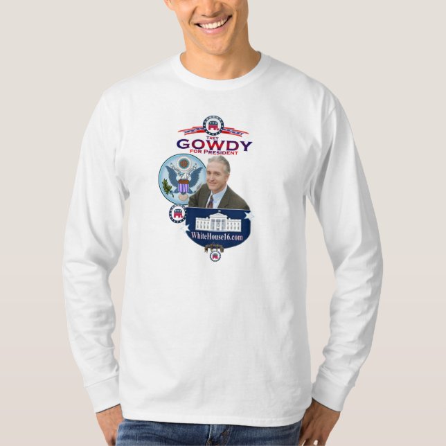 Trey Gowdy for President Longsleeve T-Shirt (Front)