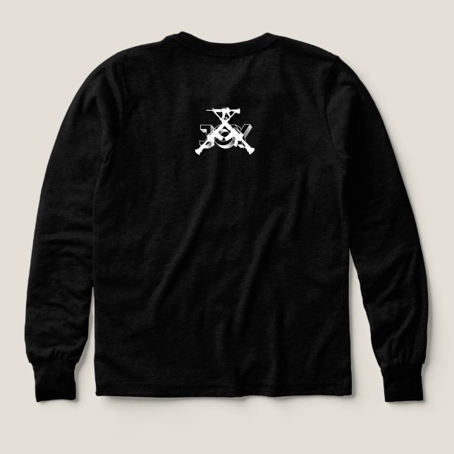Tri-blend Long Sleeve Shirt (Design Back)