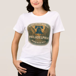 Tri-blend Philly Tee Soft Heritage Statement