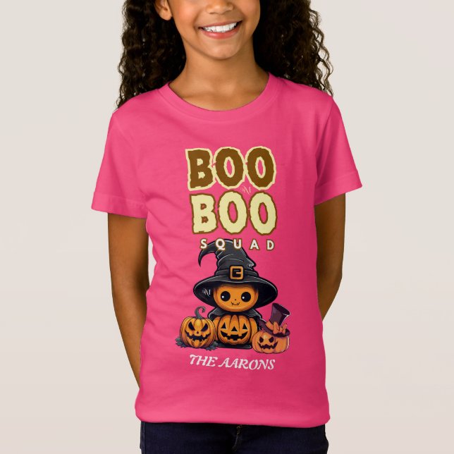 Tri-Blend Shirt :  HALLOWEEN Boo-Treat #2 (Front)