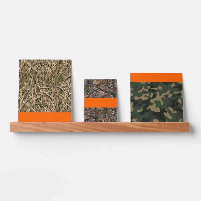 Tri Camo Designs Accents, Home Camo Lovers, Camo Picture Ledge (Front)