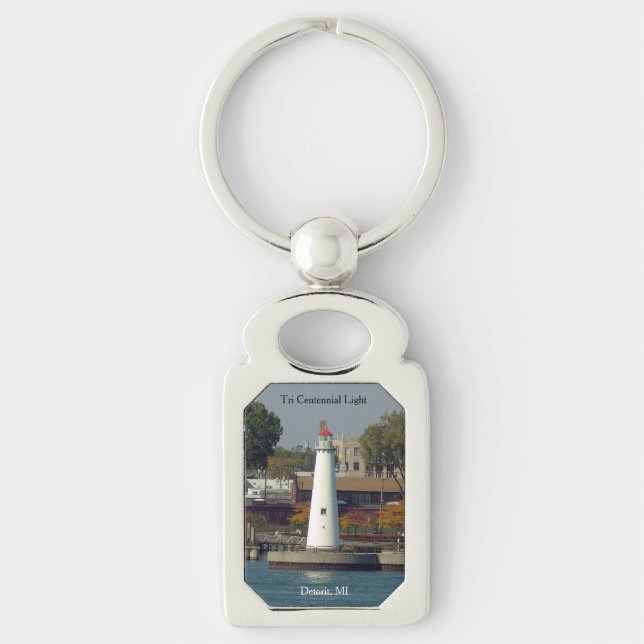 Tri Centennial Light ornament Keychain (Front)