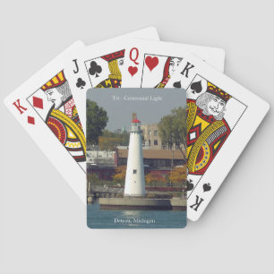 Tri Centennial Light playing cards