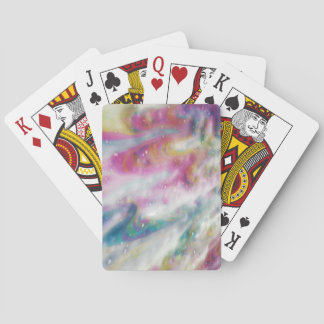 Tri Color Bubble Poker Cards