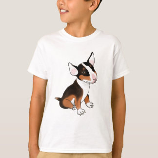 Tri-color bull-terrier t-shirt