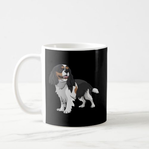 Tri_Color Cavalier King Charles Spaniel Coffee Mug