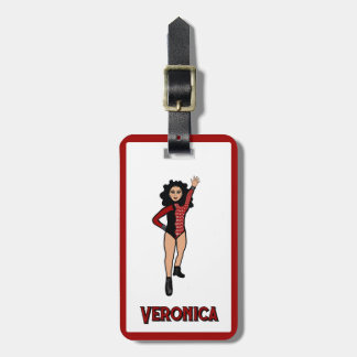 Tri Color RBW Dancer #2 Luggage Tag