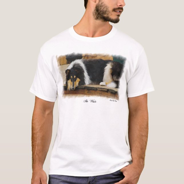 Tri-Color Rough Collie Gifts T-Shirt (Front)
