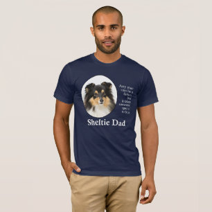 Tri-Color Sheltie Dad T-Shirt