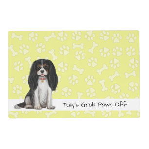 Tri-Colored Cavalier King Charles Spaniel Placemat