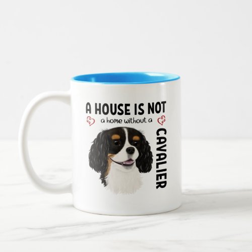 Tri_Colored Cavalier King Charles Spaniel   Two_Tone Coffee Mug