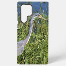 Tri-Colored Heron Samsung Phone Cases
