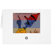 Tri-Colored Tin Man Cards (Back Horizontal)